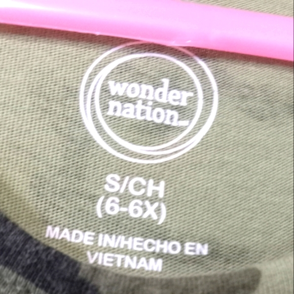 Girls Pre-owned Size 6-6x Long Sleeve Camo Dress - Picture 3 of 6